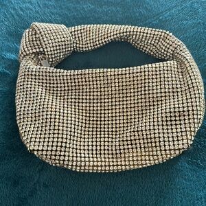 Gold/silver evening pocketbook